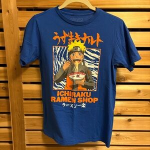 Naruto Shippuden Collection Ichiraku Ramen Shop Graphic 100% Cotton T-Shirt
